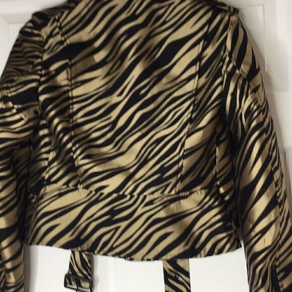 NWT Anne Klein motorcycle style jacket size 2 - Picture 6 of 7
